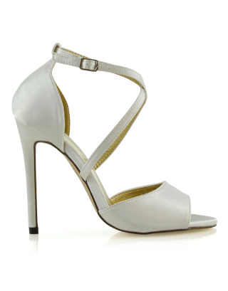 stiletto heels , wedding shoes