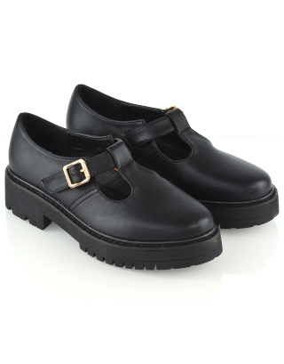 black school shoes