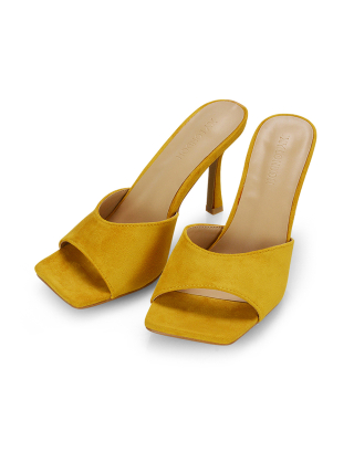 square toe heels