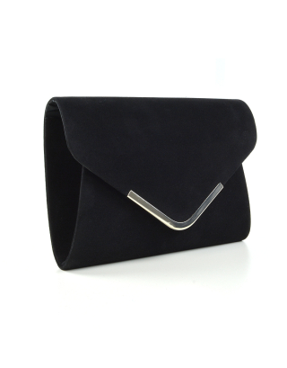 Buy online Black Suede Regular Clutch from bags for Women by Baggit for  ₹889 at 40% off | 2024 Limeroad.com