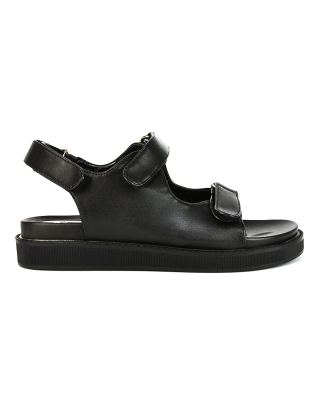 Black Dad Sandals