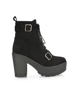 parade dukke Forkorte Women Lace Up Platform Boots | Exclusive Deals | XY London