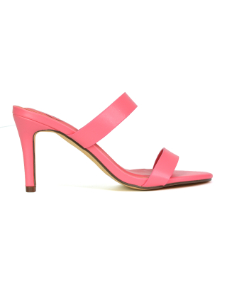pink mule heels