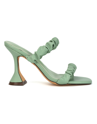 Mint Sculptured Heels