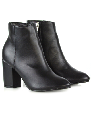 Women's Ankle Boots, black boots, black ankle boots