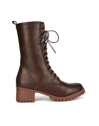 Buy Brown Boots for Men by LEFORE Online | Ajio.com