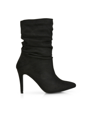 Black High Heel Boots, Womens Black Boots, Black Boots