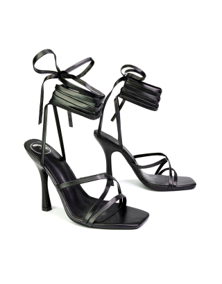 Shop Molly Goddard Raquel Ankle Tie Kitten Heels Online | Camargue Fashion  Australia