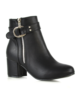 heeled boots, ankle boots, high heel boots
