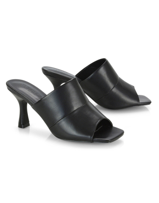 womens heels in black