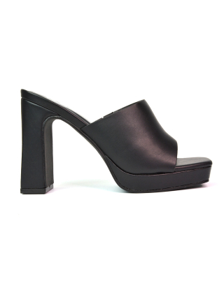 black block heels