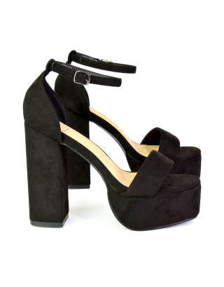 platform heels, heels, high heels