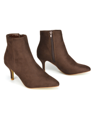 stiletto heeled boots