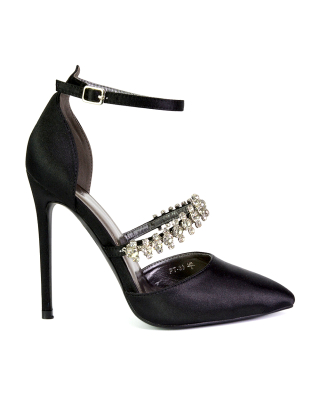 black court heels