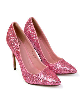 pink stilettos