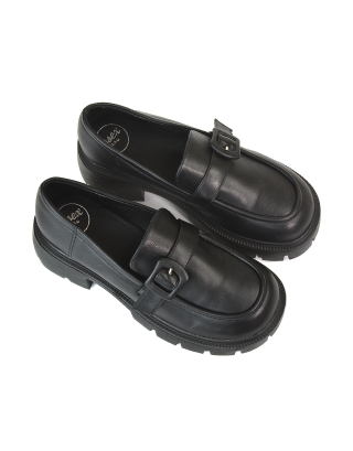 black back to school shoes