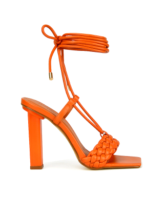 Outta Your Comfort Zone Heels - Orange | Fashion Nova, Shoes | Fashion Nova