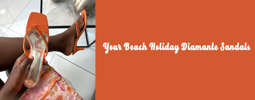 Your Beach Holiday Diamante Sandals 2022