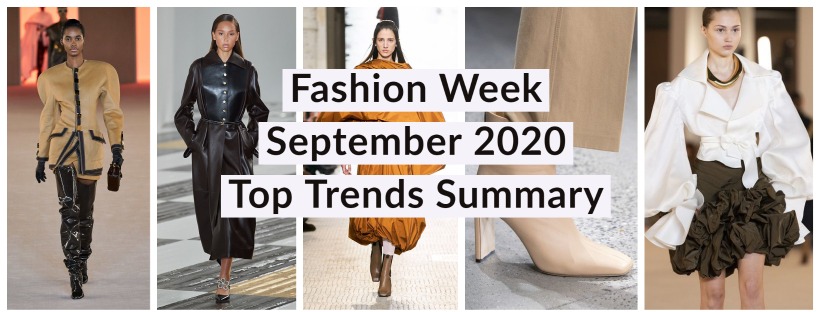 Fashion Week September 2020 - Top Trends Summary