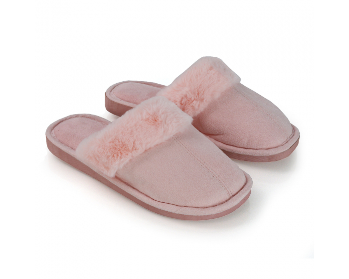 XY London Ashley Mule Slippers in Pink
